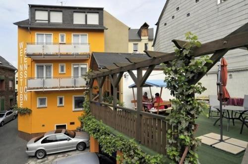 Weinstube Pension Moselbluemchen Целтинген-Рахтиг Екстериор снимка